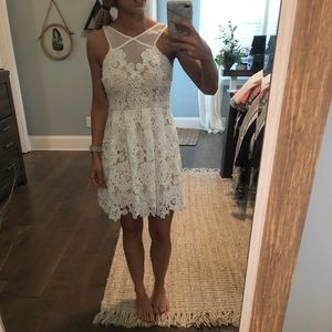 White dress